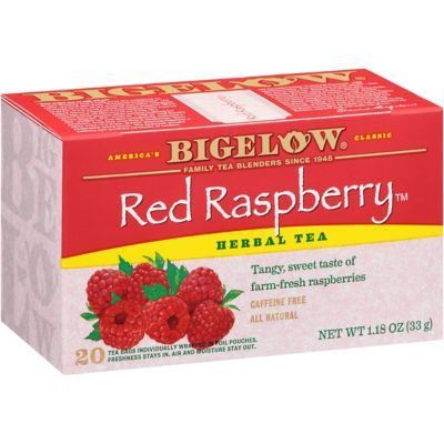 Té Herbal Frambuesa Roja Bigelow Caja 20 Sobres