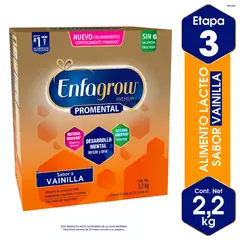 ENFAGROW - Premium Pro Mental Niños en Crecimiento Sabor Vainilla - Caja 2.2 kg