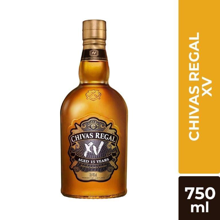 Whisky Chivas Regal XV Botella 750 mL