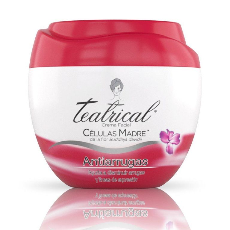 Crema Facial Teatrical Antiarrugas Envase 100 g