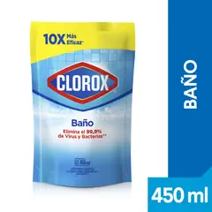 CLOROX - DOYPACK DESINFECTANTE BAÑO 450 ML