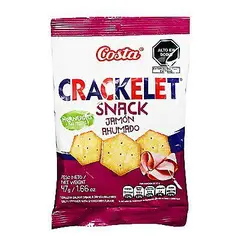 COSTA - Galleta Crackelet Jamón Ahumado 47 g