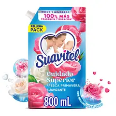 SUAVITEL - Suavizante Suavitel Fresca Primavera Doypack 800 mL