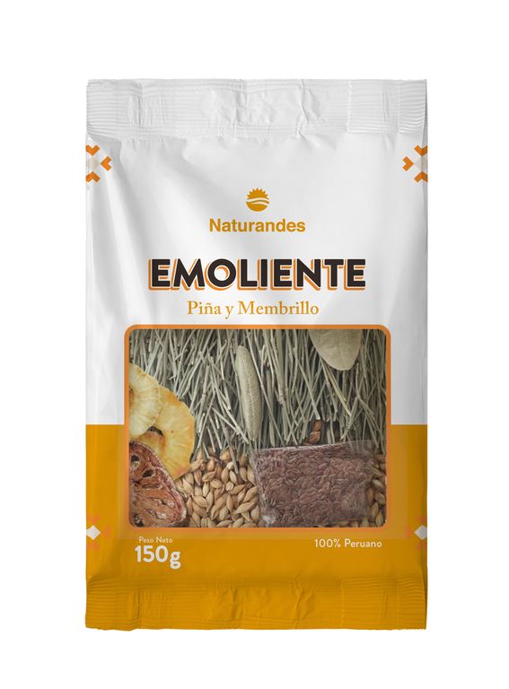 Emoliente Naturandes Sabor Piña y Membrillo Bolsa 150 g