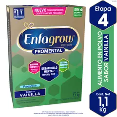 ENFAGROW - Enfagow Premium Pro Mental Preescolar Niños 3 a 5 Años Sabor Vainilla