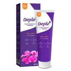 DEPILE - Crema Depiladora Brasileña Bikini Axilas Envase 100 mL