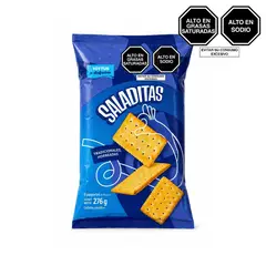 TOTTUS - Galletas Tottus Saladitas Bolsa 6 Und