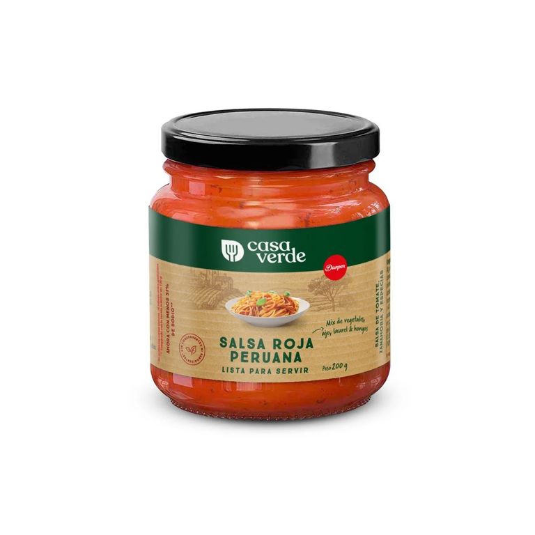 Salsa Roja Peruana Casa Verde Pote 190 g