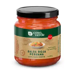 CASA VERDE - Salsa Roja Peruana Casa Verde200 g