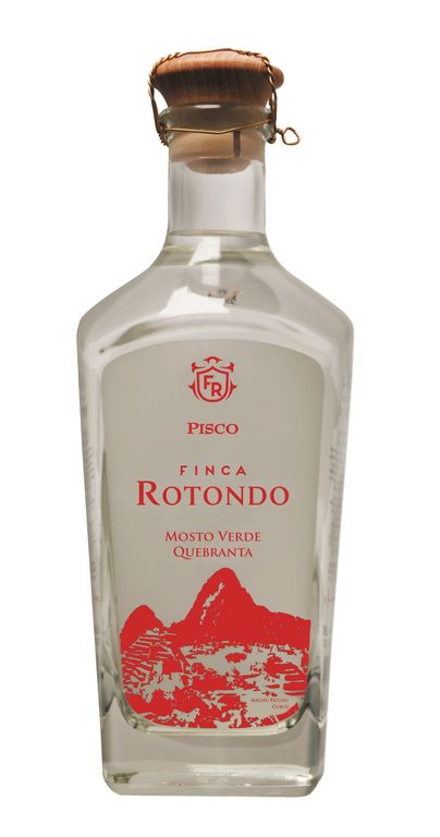 Pisco Quebranta Finca Rotondo Machu Picchu Botella 750 mL