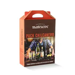 MONTESIERPE - Pack Pisco Quebranta Montesierpe 700 mL + Scheweppes 1.5 L + 2 Vasos