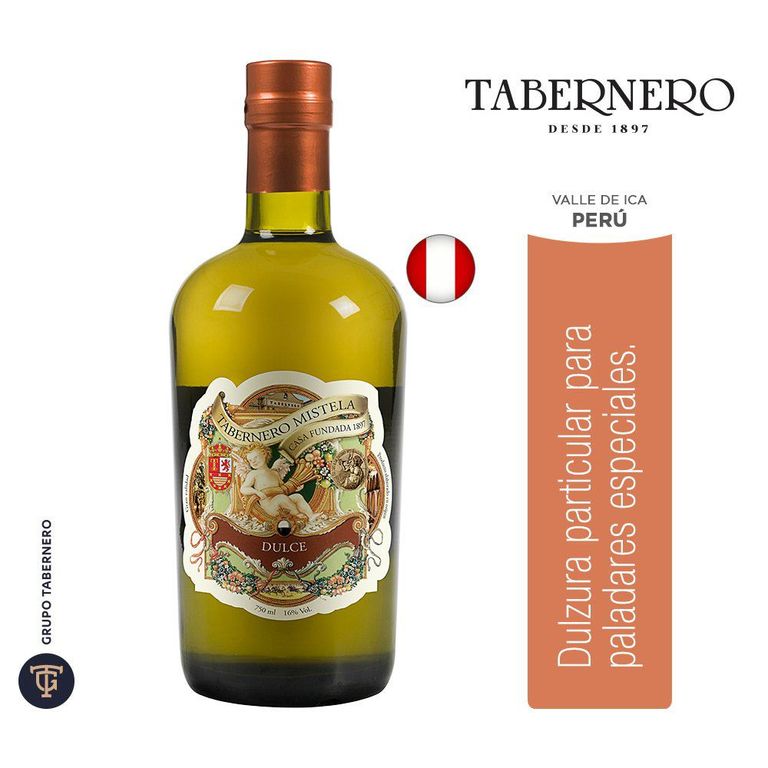 Vino Tabernero Mistela Dulce Botella 750 mL