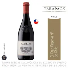 TARAPACA - Vino Gran Reserva Carmenere 750 mL
