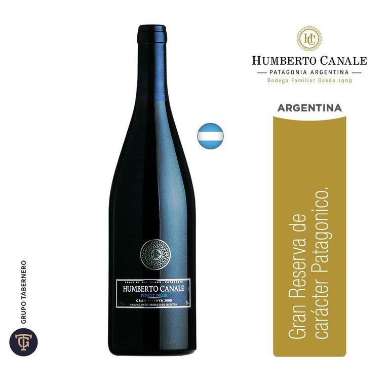 Vino Humberto Canale Gran Reserva Pinot Noir Botella 750 mL