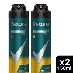REXONA - Antitranspirante en Spray Rexona Men Motion V8 Empaque 2 Und