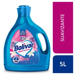 BOLIVAR - Suavizante Bolívar Aroma Activo Floral Botella 5 L
