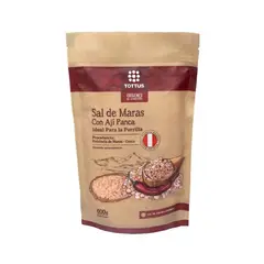 TOTTUS ORIGENES - Sal de Maras Gruesa Con Ají Panca Tottus 600g