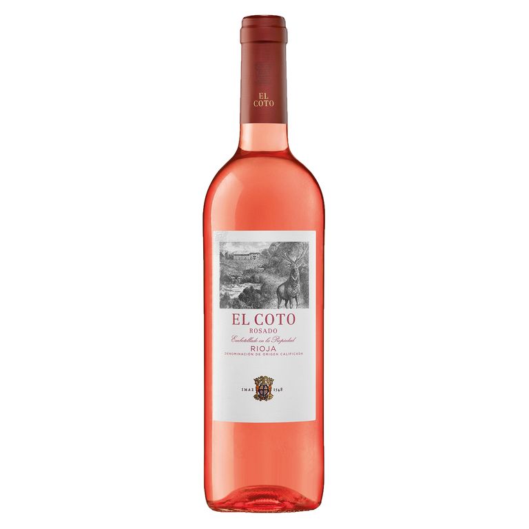 Vino Rosado El Coto Botella 750 mL