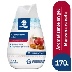 TOTTUS - Ambientador Gel Manzana Canela Envase 170 g