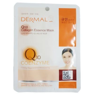 Mascarilla Facial Dermal De Colágeno Q10 Empaque 23 g