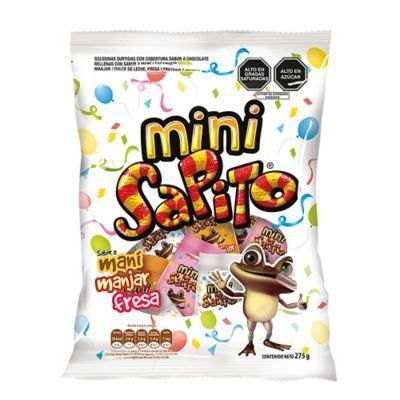 Chocolate Arcor Mini Sapito Bolsa 275 g