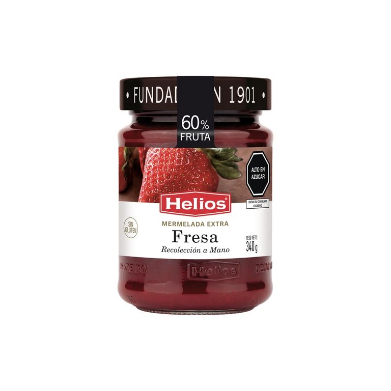 Mermelada Extra Helios Fresa Envase 340 g
