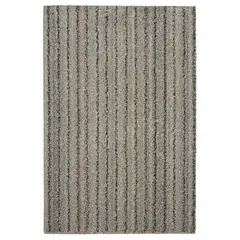 CASA JOVEN - Alfombra Shaggy 122 X 168 Cm Rayada