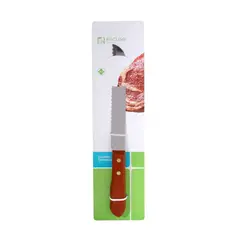 FACUSA - Cuchillo de Pan Acero Inoxidable con Mango de Madera 7