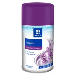 TOTTUS - Ambientador Tottus Automático Lavanda Envase 180 g