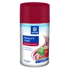 TOTTUS - Ambientador Tottus Automático Manzana Canela Envase 180 g
