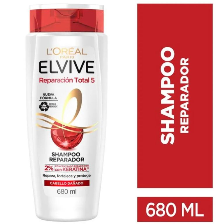 Shampoo Elvive Reparación Total 5 Botella 680 mL