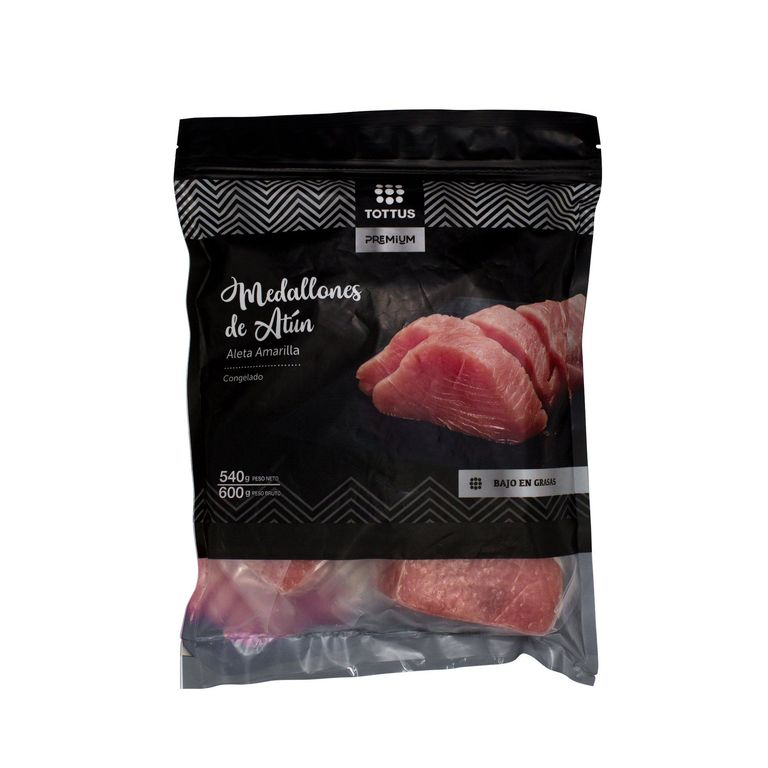 Medallones De Atún Sin Piel Tottus Premium 600 g