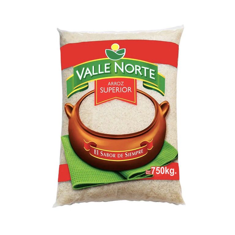 Arroz Superior Vallenorte Bolsa 750 g