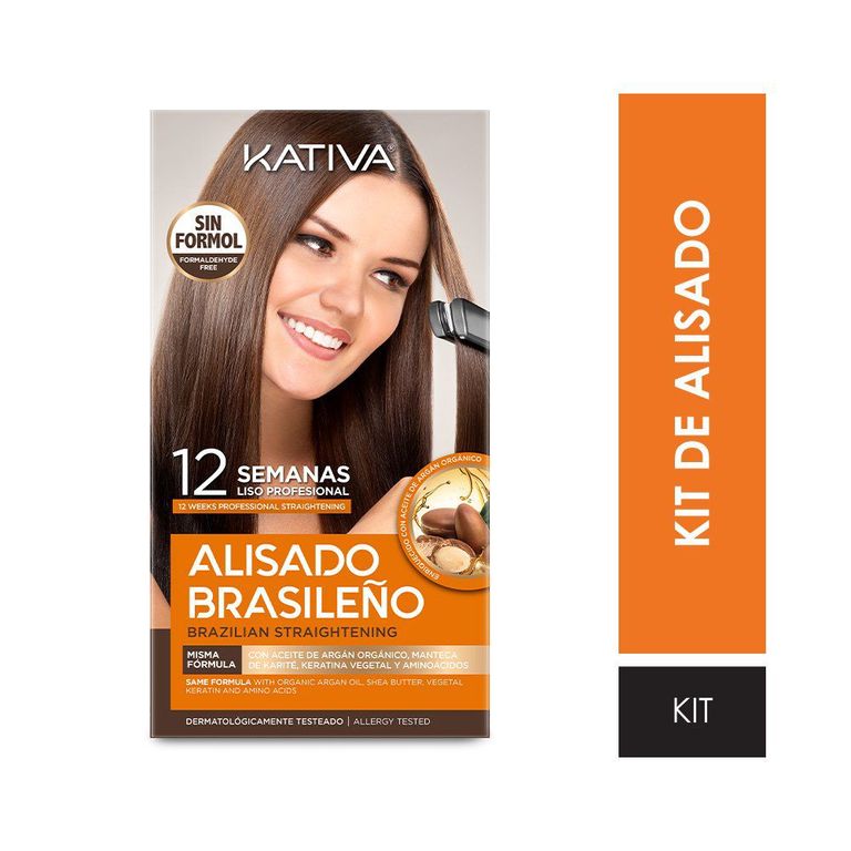 Kit Alisado Kativa Brasileño