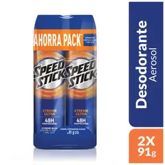 SPEED STICK - Desodorante Spray Speed Stick Xtreme Ultra 2x91g