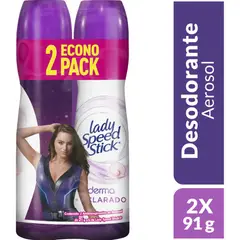 LADY SPEED STICK - Desodorante Aerosol Dermo Aclarado Envase 150 mL