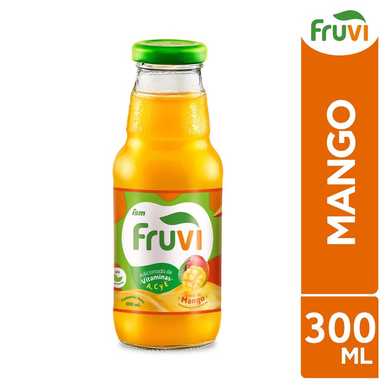 Bebida Fruvi Mango Botella 300 mL