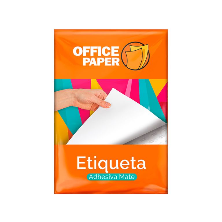 ETIQUETA MATE POR 25 HOJAS A4