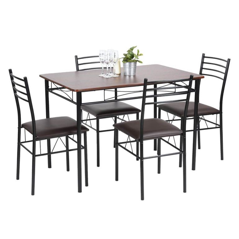 Juego de Comedor Hester 4 Sillas