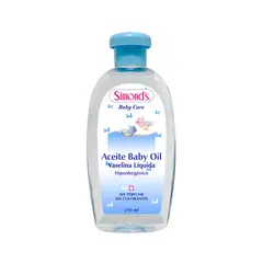 SIMONDS - Vaselina Líquida Bebé Hipoalergénico Botella 210 mL