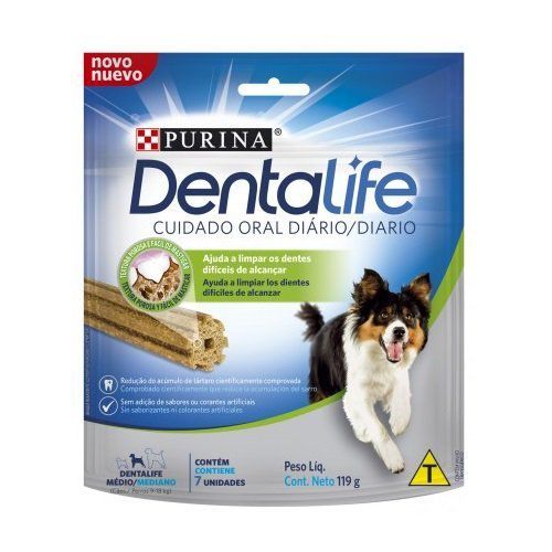 Snack para Perro Adulto Dentalife Razas Medianas Bolsa 119 g