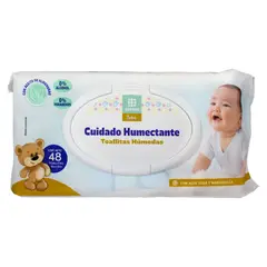 TOTTUS - Toallitas Húmedas Cuidado Humectante 48 Unidades