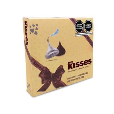 Chocolate con Leche Hersheys Kisses Caja 14 Und