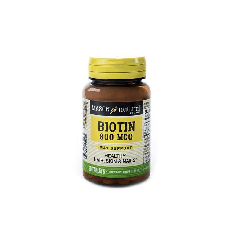 Biotina Mason Natural 800 mcg Envase 60 Und