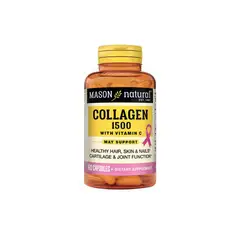 MASON - Cápsulas Colágeno 1500 Plus Biotina Vitamina C Envase 60 Und