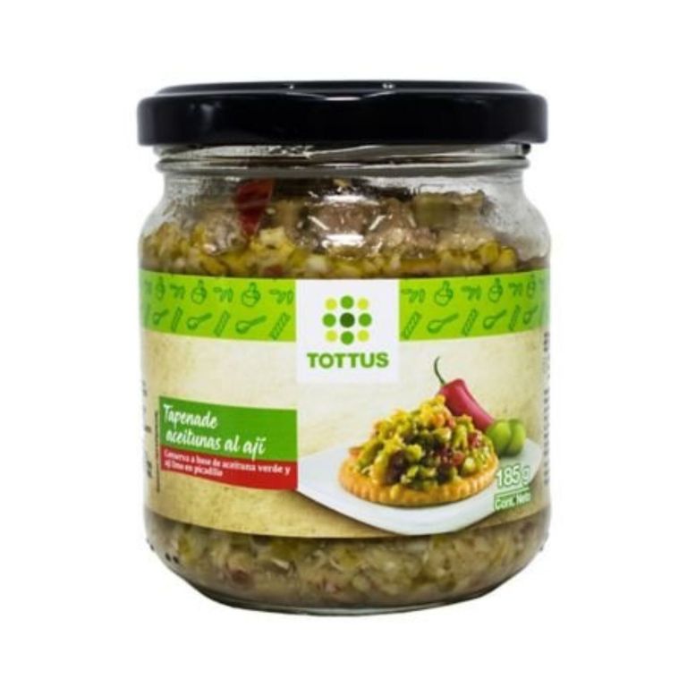 Tapenade Aceitunas al Ají Tottus Envase 185 g