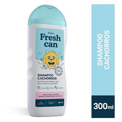 Shampoo Cachorros Fresh Can Botella 300 mL