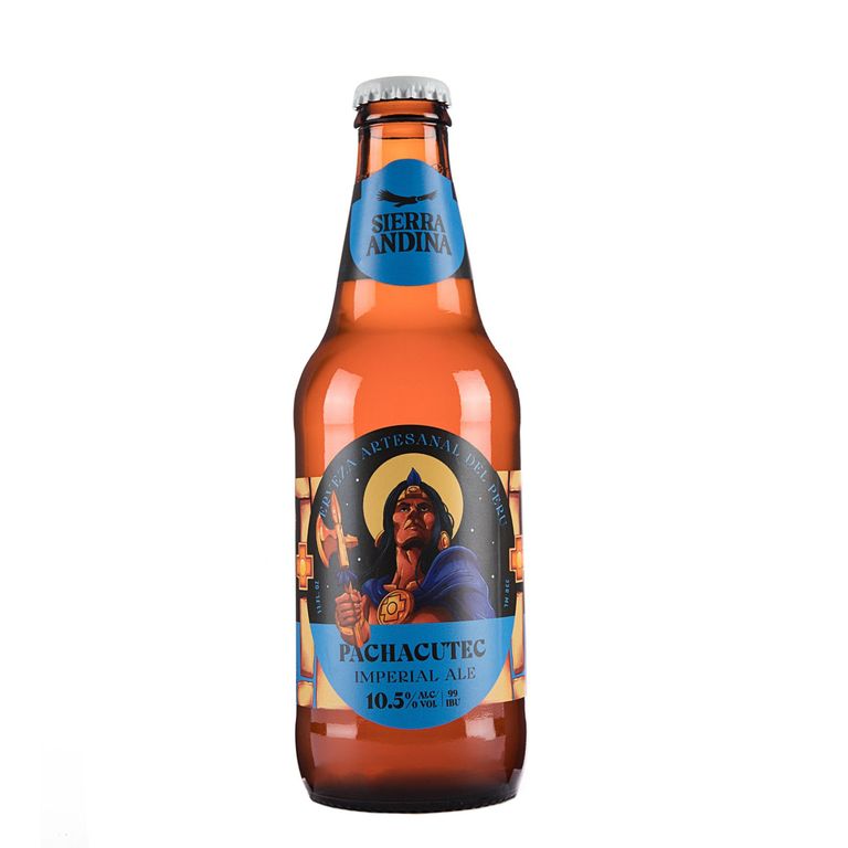 Cerveza Artesanal Sierra Andina Pachacutec Botella 330 mL
