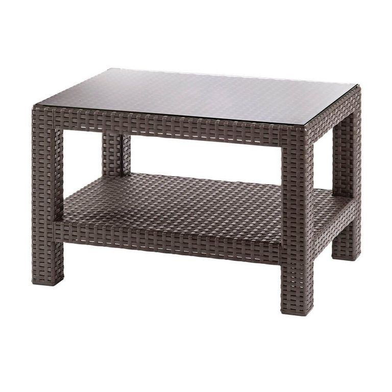 MESA DE CENTRO TAVARUA 70 X 48 CM MOD RATAN