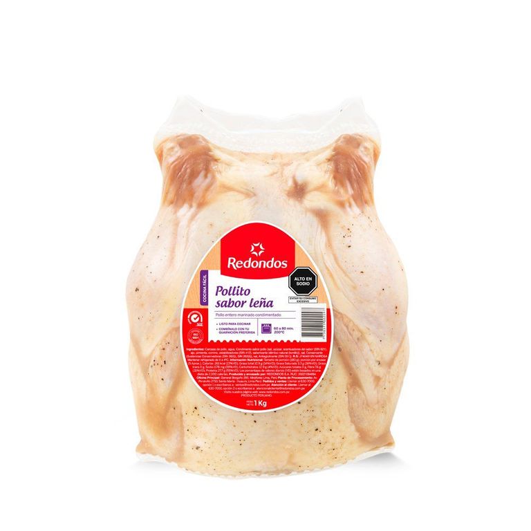 Pollo Entero Sabor A Lena